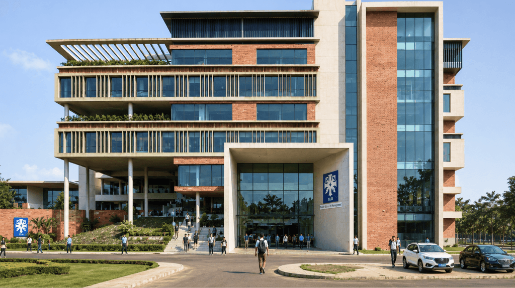 Campus entrance building